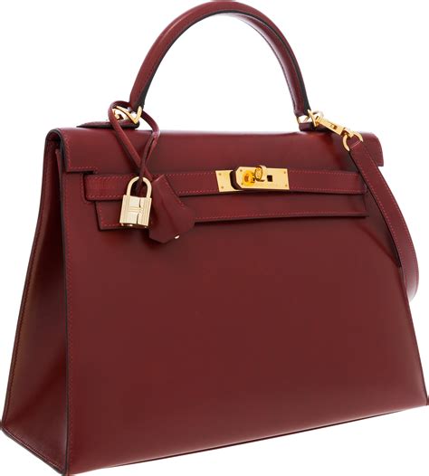 Hermes Rouge H Kelly Bag 